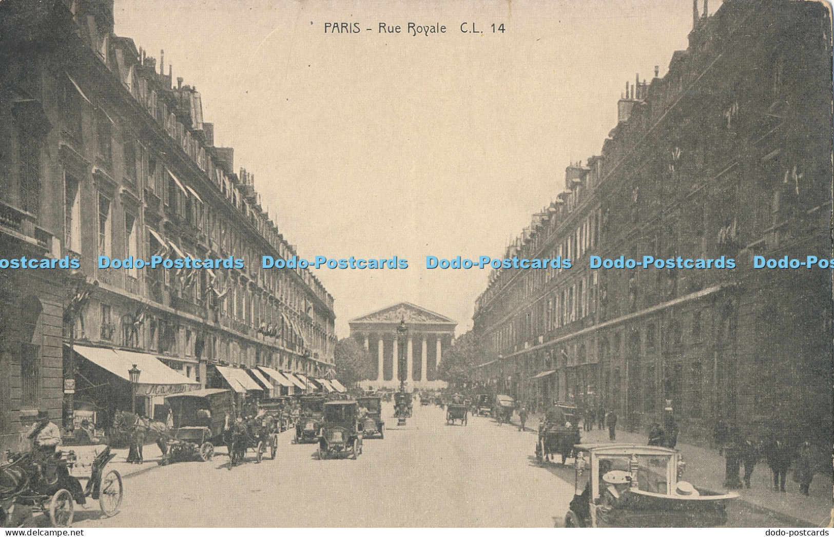 R016726 Paris Rue Royale C L No 14