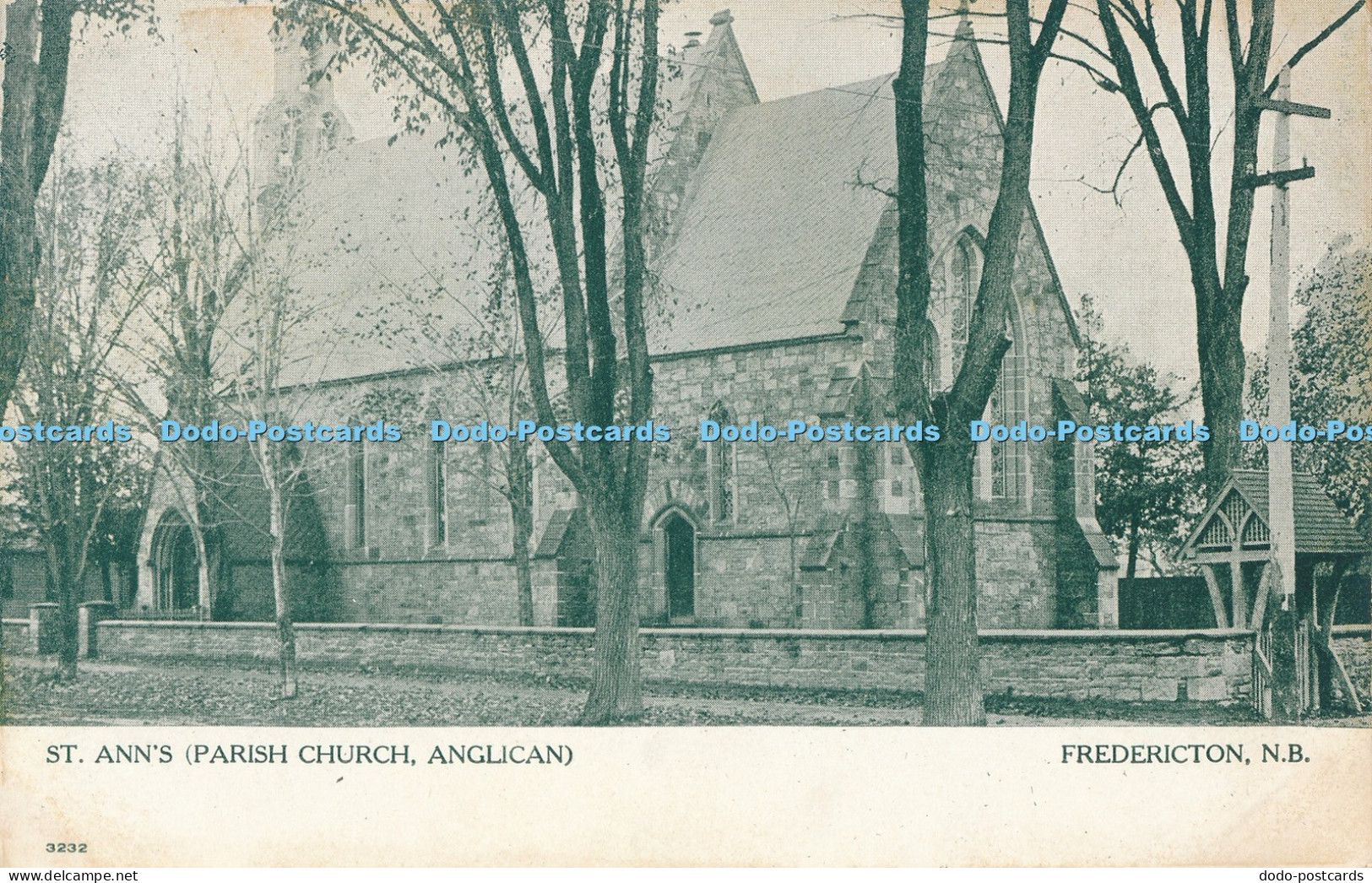 R017270 St Anns Parish Church Anglican Fredericton N B Warwick Bros