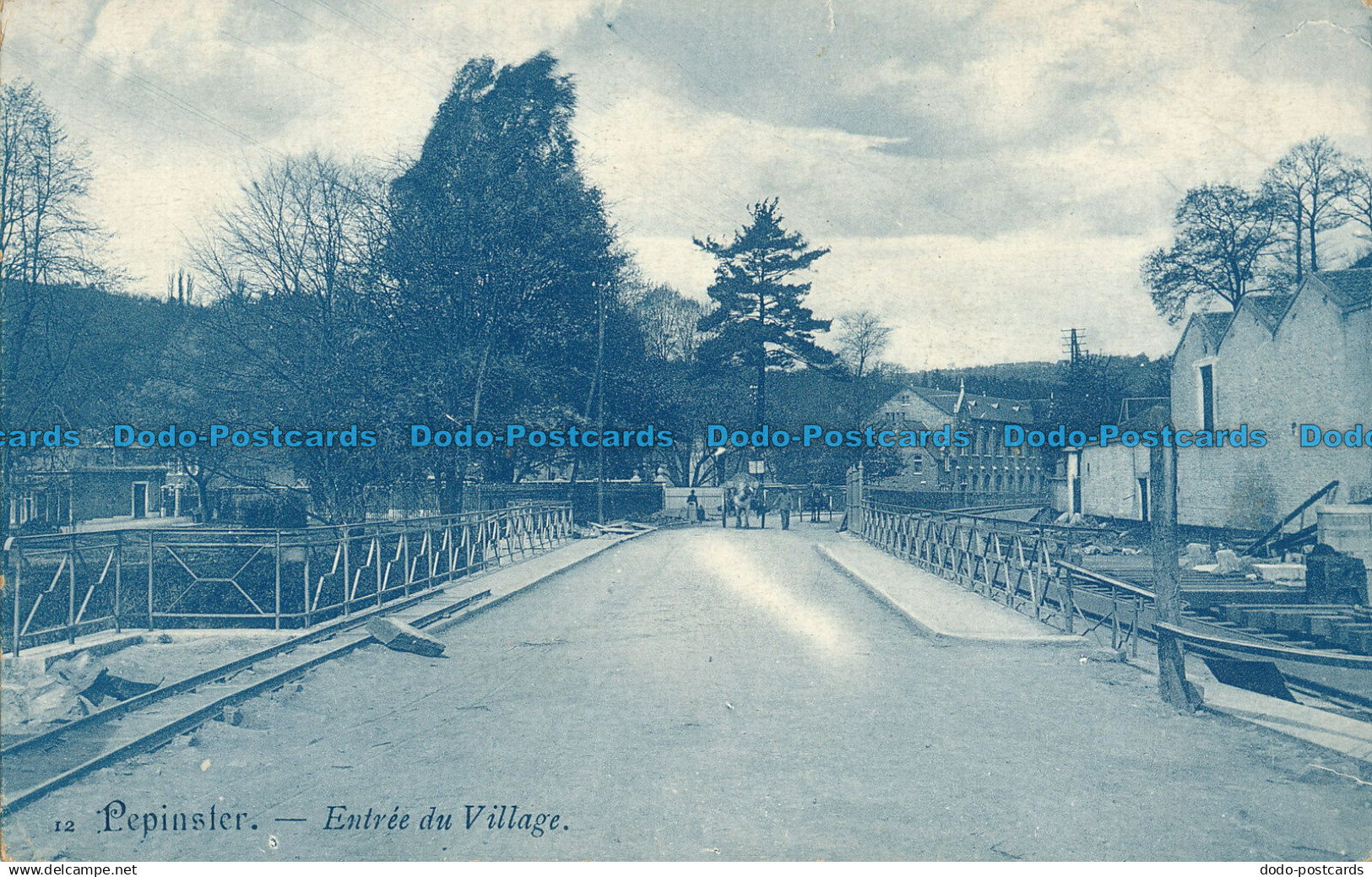 R017431 Pepinster. Entree du Village