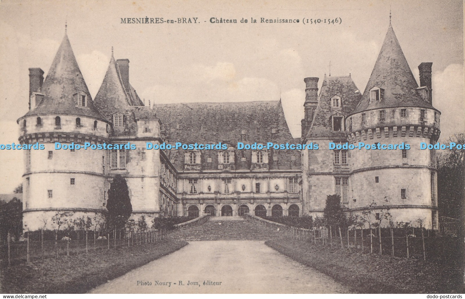 R017671 Mesnieres en Bray Chateau de la Renaissance