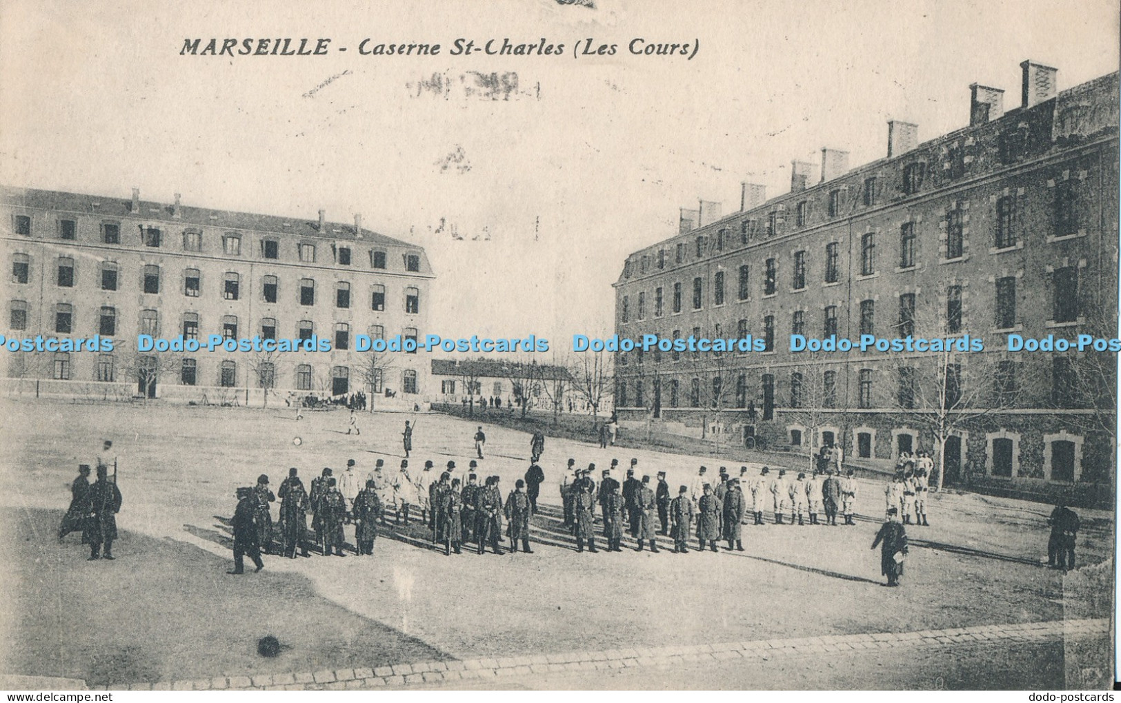 R018889 Marseille Caserne St Charles Les Cours