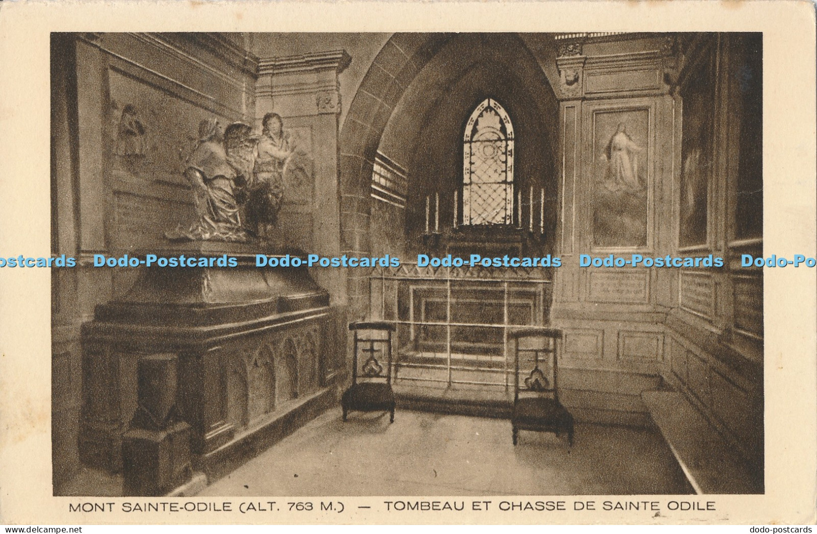 R019239 Mont Sainte Odile Tombeau et Chasse de Sainte Odile Braun