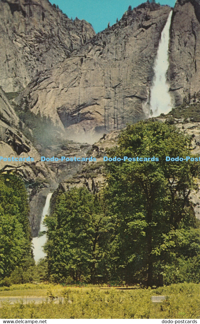 R019540 Yosemite National Park California Yosemite Falls 1966