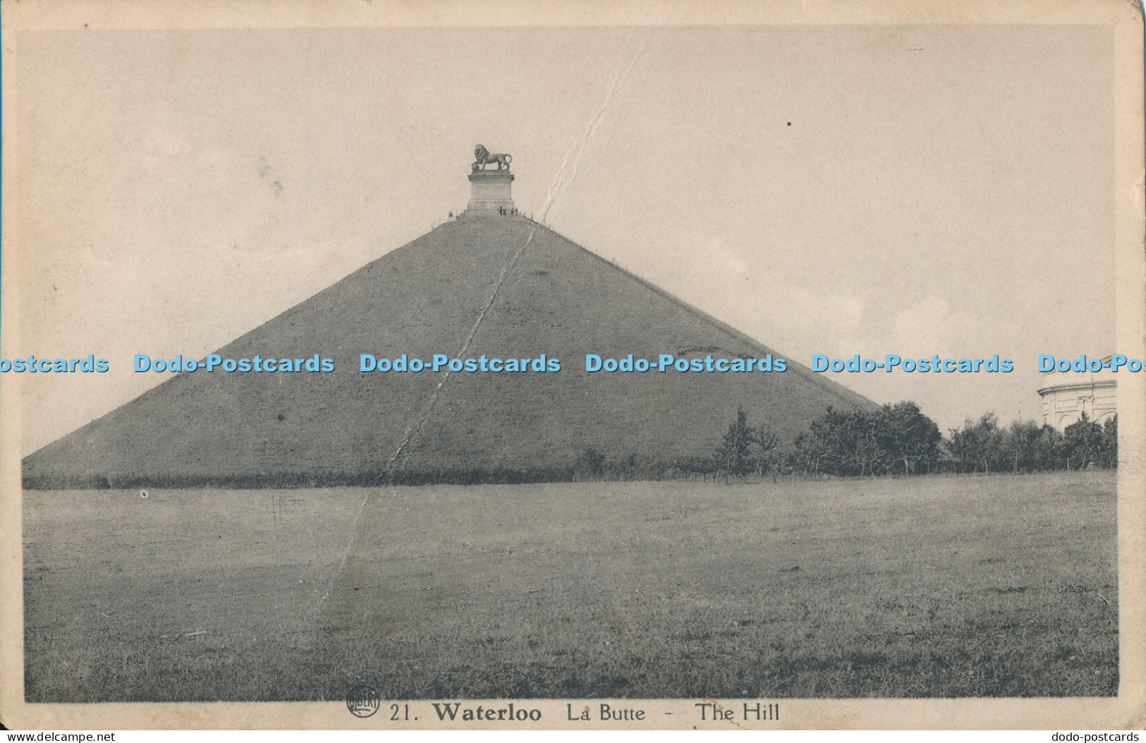 R019987 Waterloo La Butte The Hill A Dohmen Albert