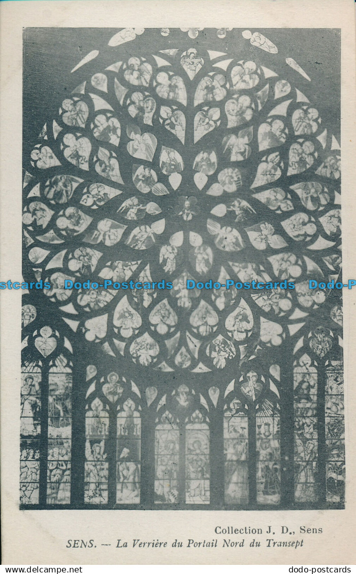 R021199 Sens. la Verriere du Portail Nord du Transept