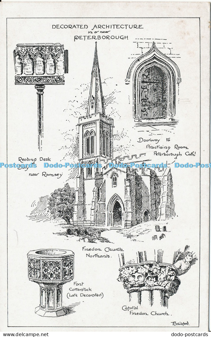 R022267 Decorated Architecture Peterborough