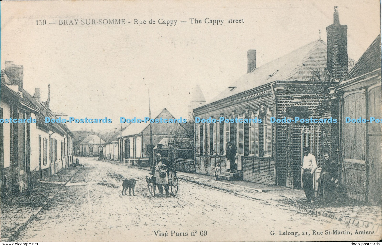 R023738 Bray sur Somme Rue de Cappy G Lelong