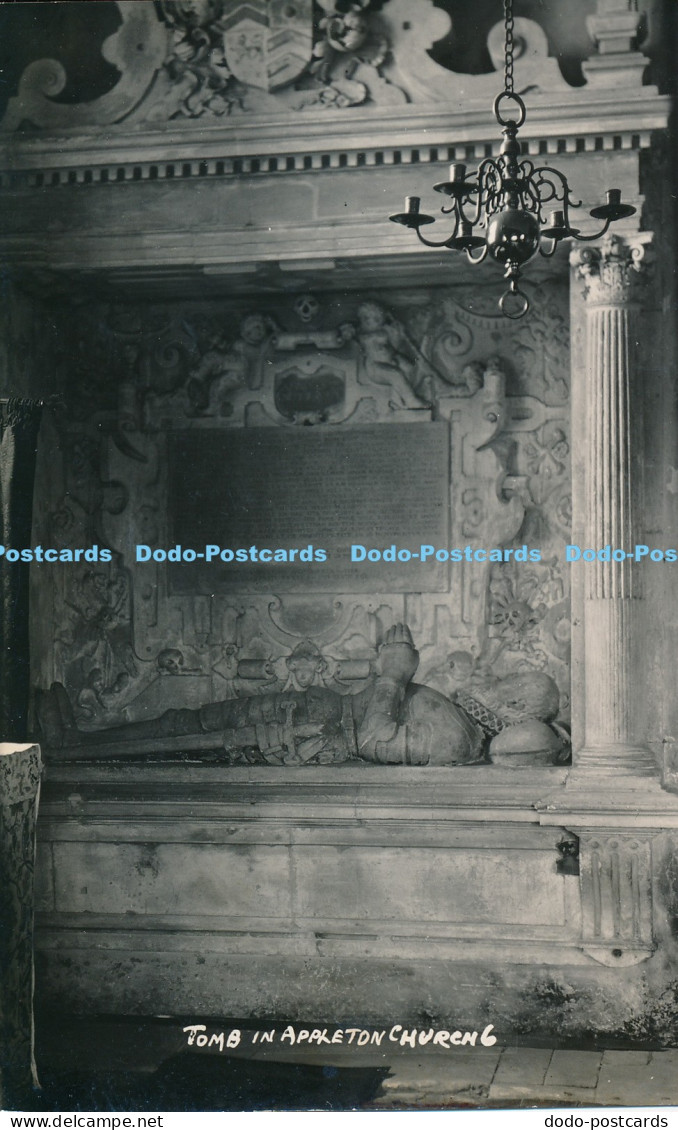 R025146 Tomb in Appleton Church Percy Simms RP