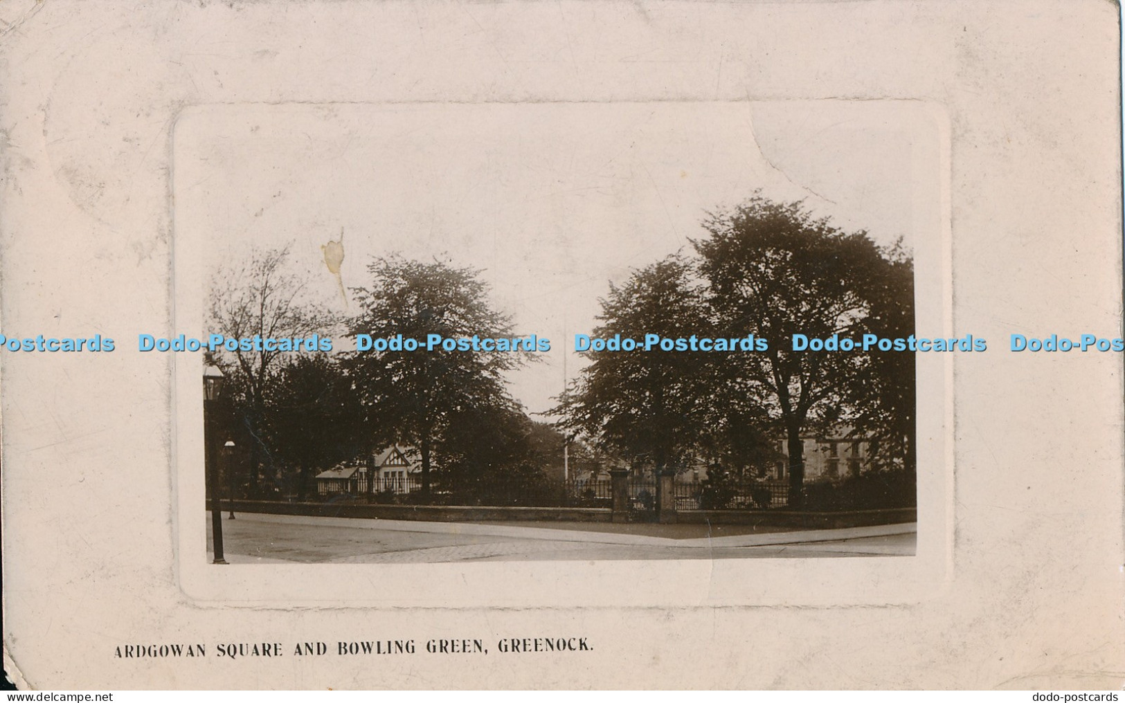 R026213 Ardgowan Square and Bowling Green Greenock 1908