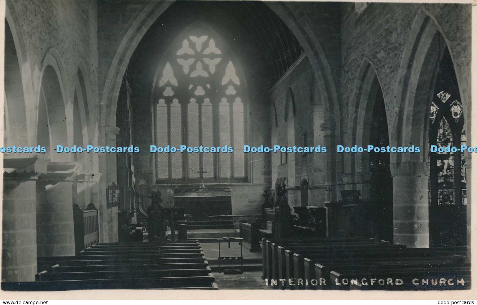 R026556 Interior Longford Church 1935