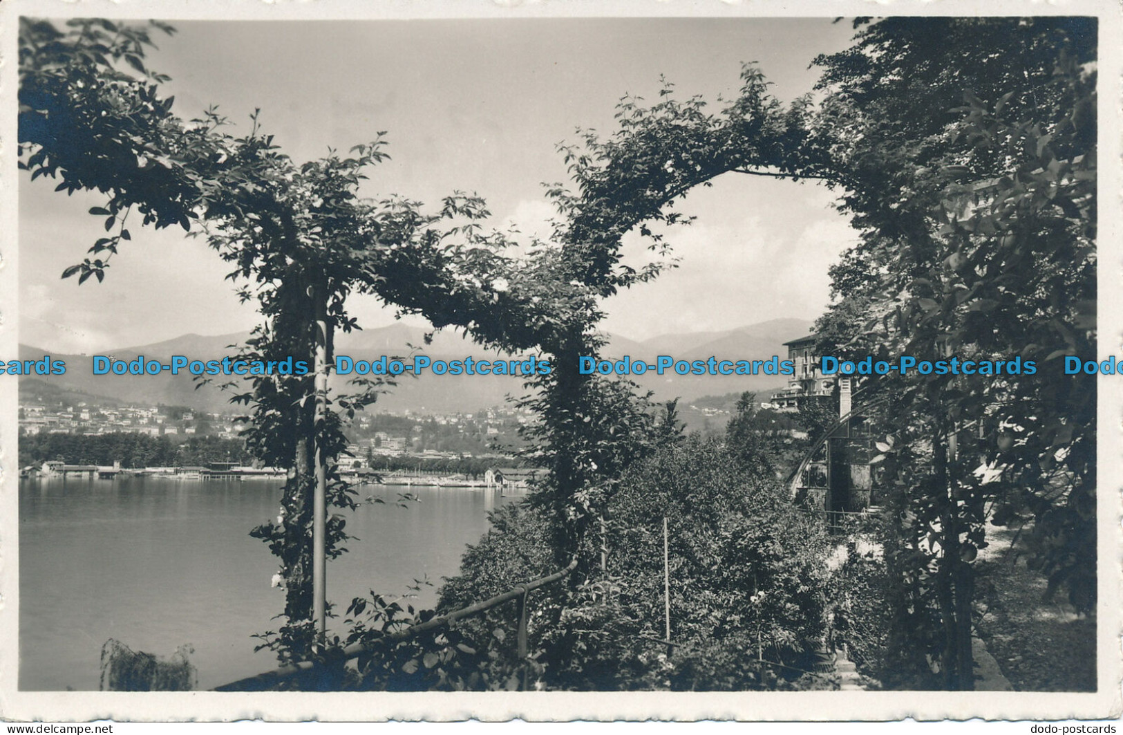 R030456 Ristorante Tea Room Belvedere. Castagnola Lugano. M. Lochau