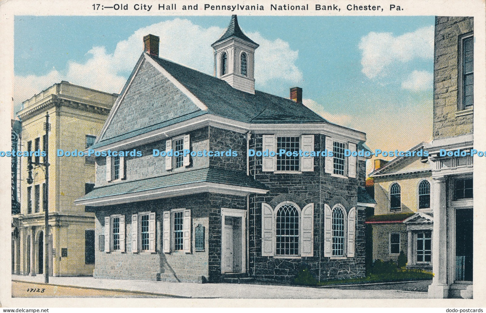 R030963 Old City Hall and Pennsylvania National Bank Chester Pa P Sander