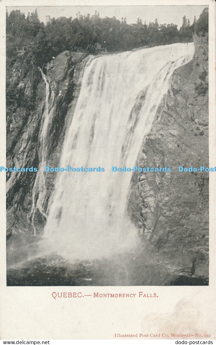 R032161 Quebec Montmorency Falls