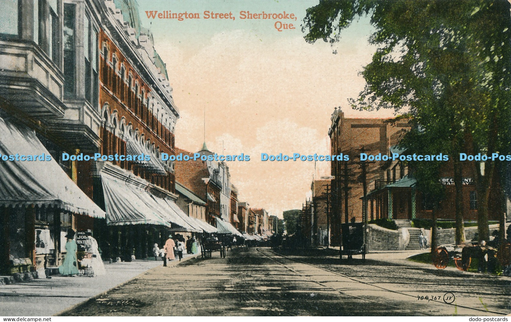 R032450 Wellington Street Sherbrooke Que Valentine 1914