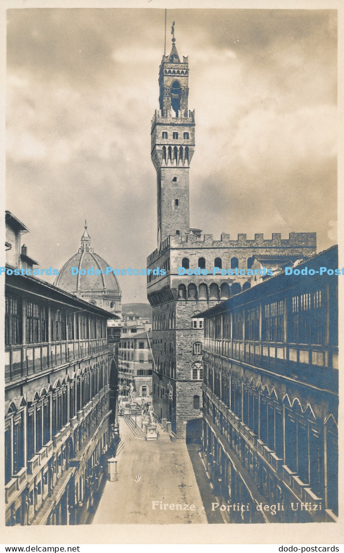 R034511 Firenze Portici degli Uffizi