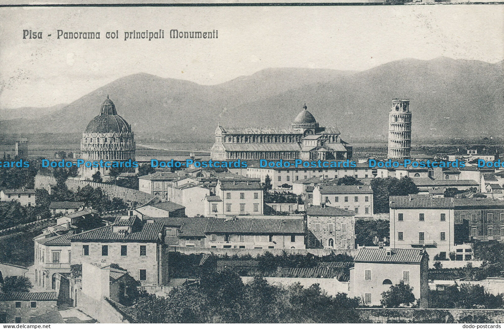 R034618 Pisa. Panorama col Principali Monumenti. P. Roncati