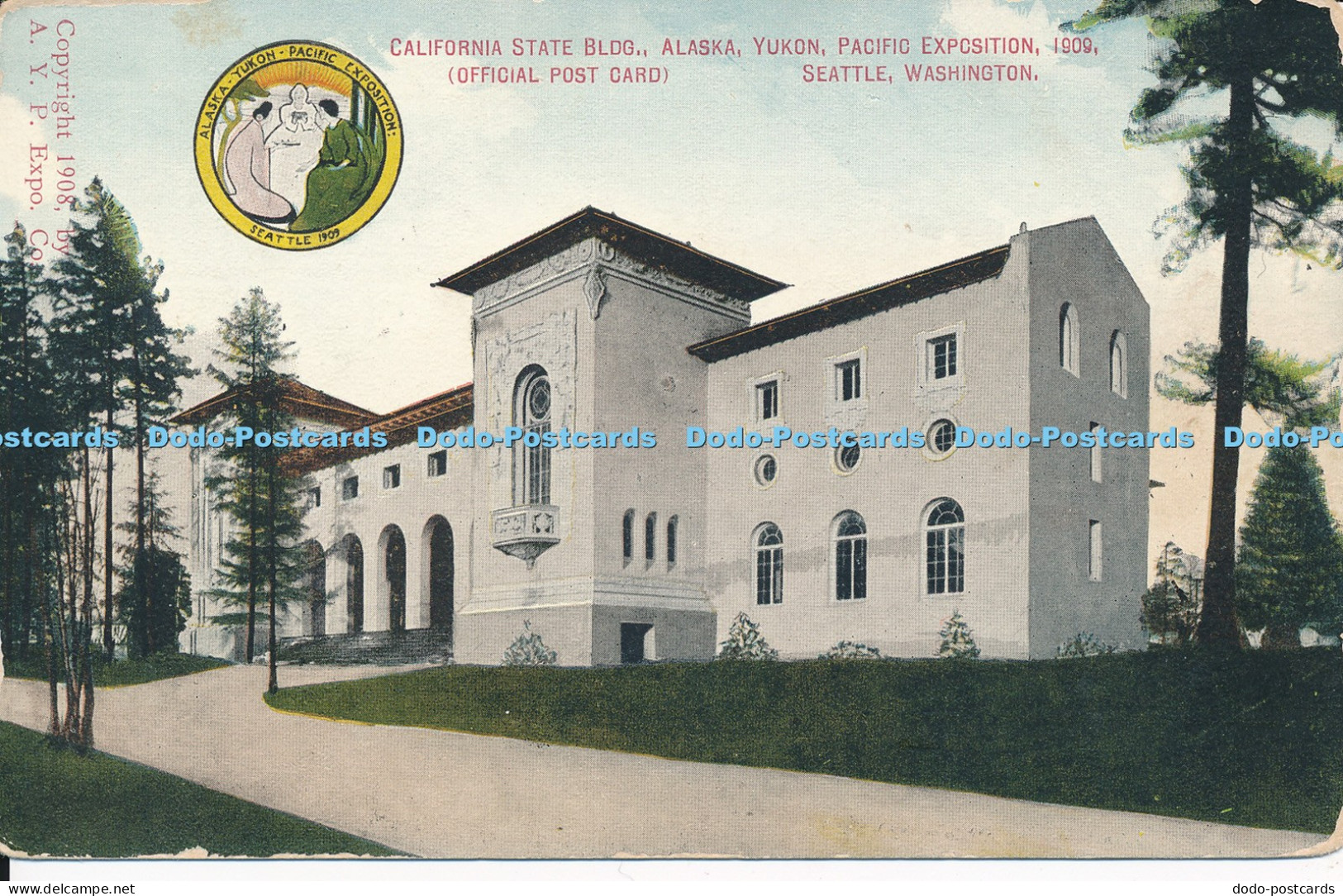 R035318 California State Building Alaska Yukon