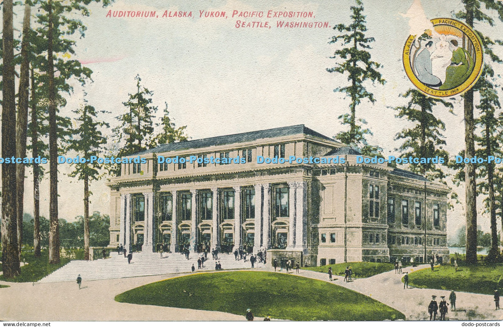 R035319 Auditorium Alaska Yukon Pacific Exposition Seattle Washington