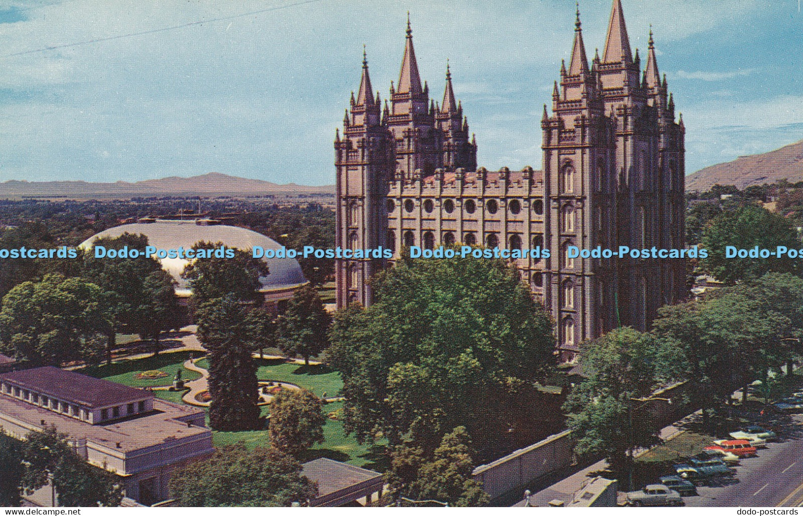 R035444 Temple Square Salt Lake City Utah Bonneville