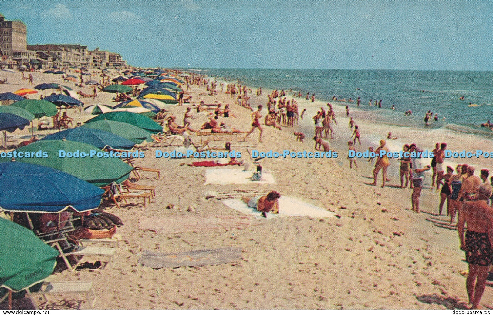R036355 Beach Scene. ocean city. Maryland. Tingle