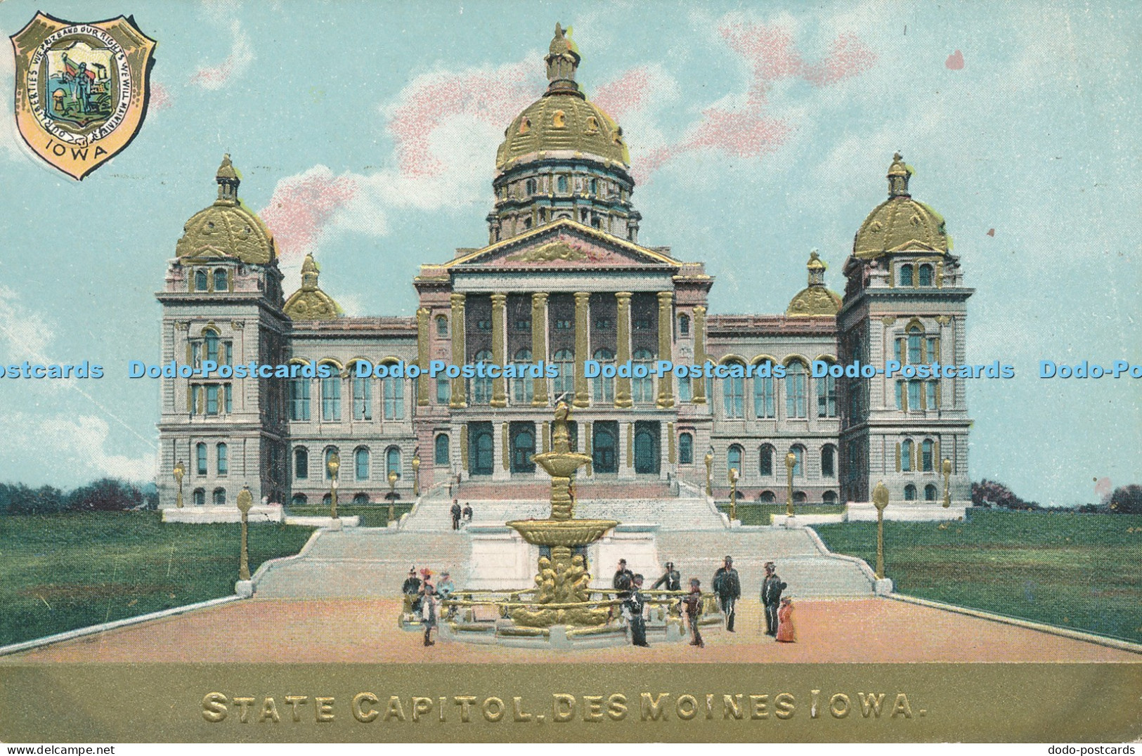 R036416 State Capitol. Des Moines Iowa