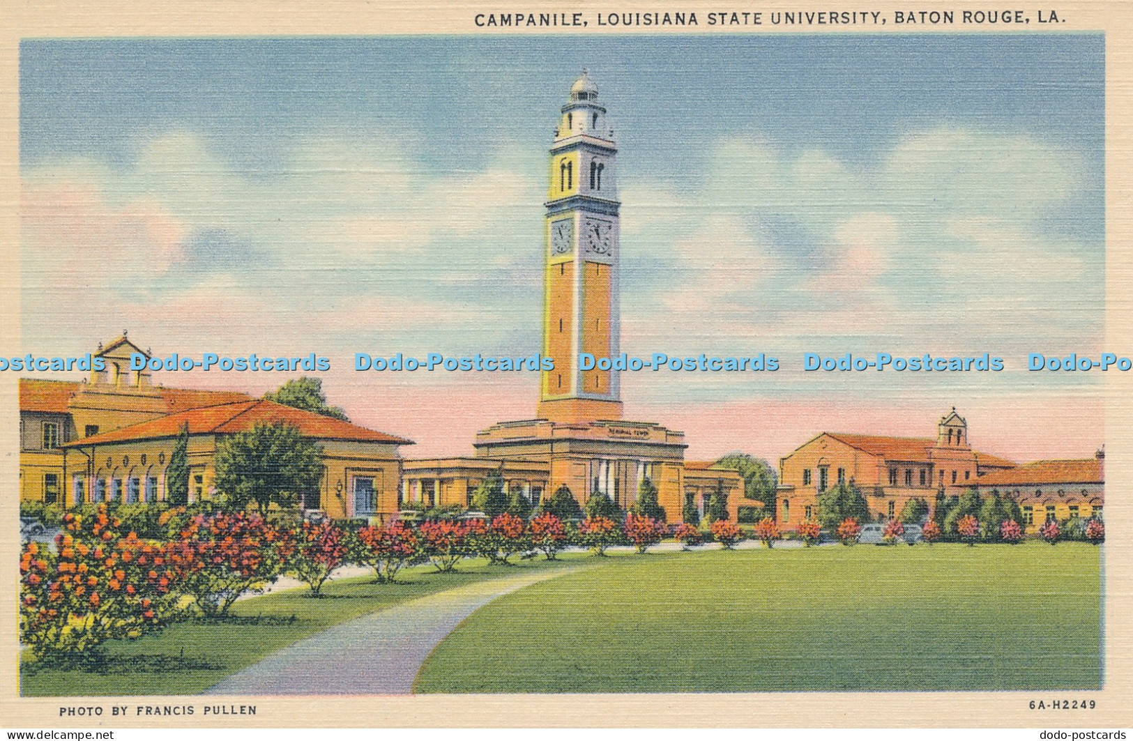 R036451 Campanile. Louisiana State University. Baton Rouge. La. Harris