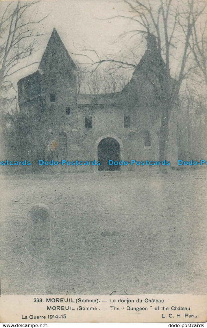R036889 Moreuil. The Dungeon of the Chateau