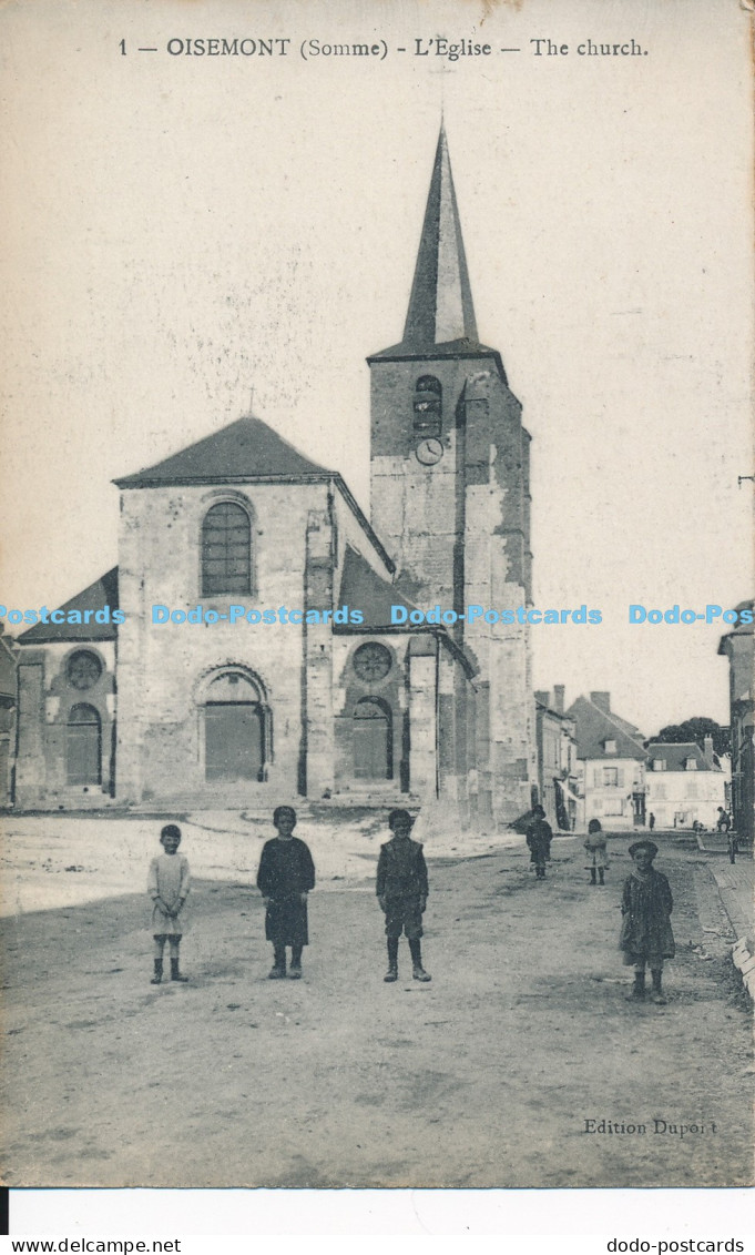 R036913 Oisemont. The Church