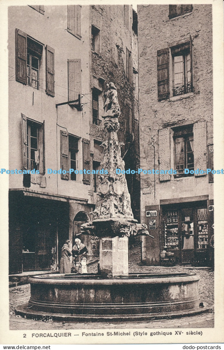 R038378 Forcalquier Fountaine St Michel