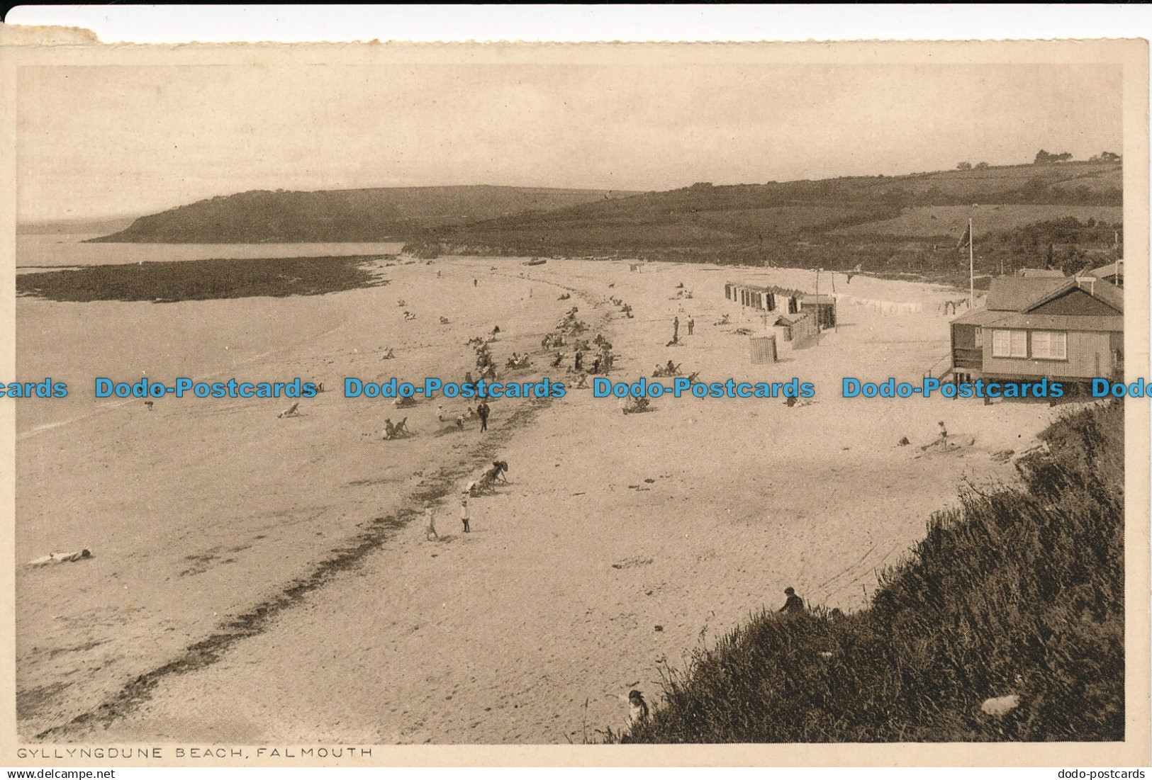 R039487 Gyllyngdune Beach. Falmouth