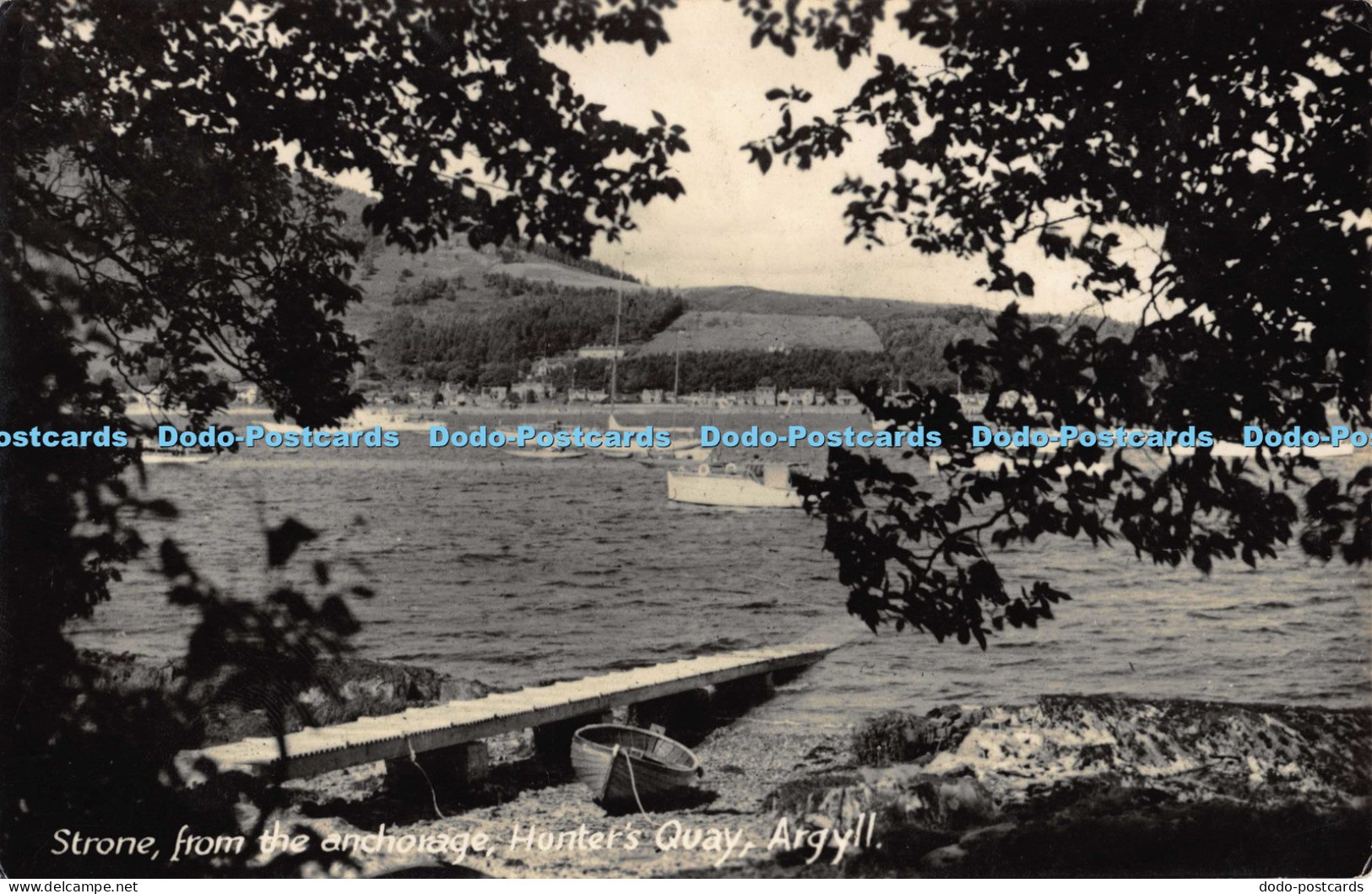 R040656 Strone from the Anchorage Hunters Quay Argyll Windward 1946