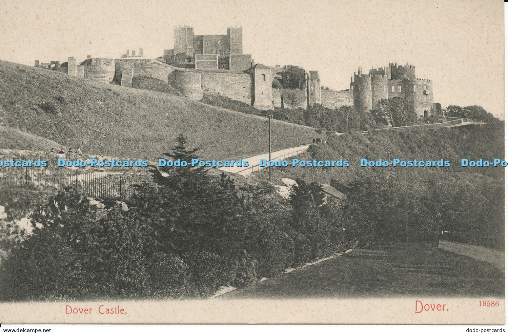 R043799 Dover Castle Dover Postcard