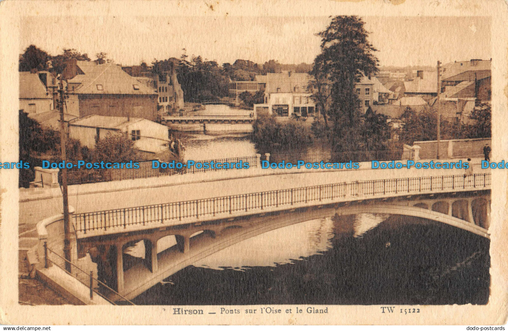 R044313 Hirson. Ponts sur l Oise et le Gland