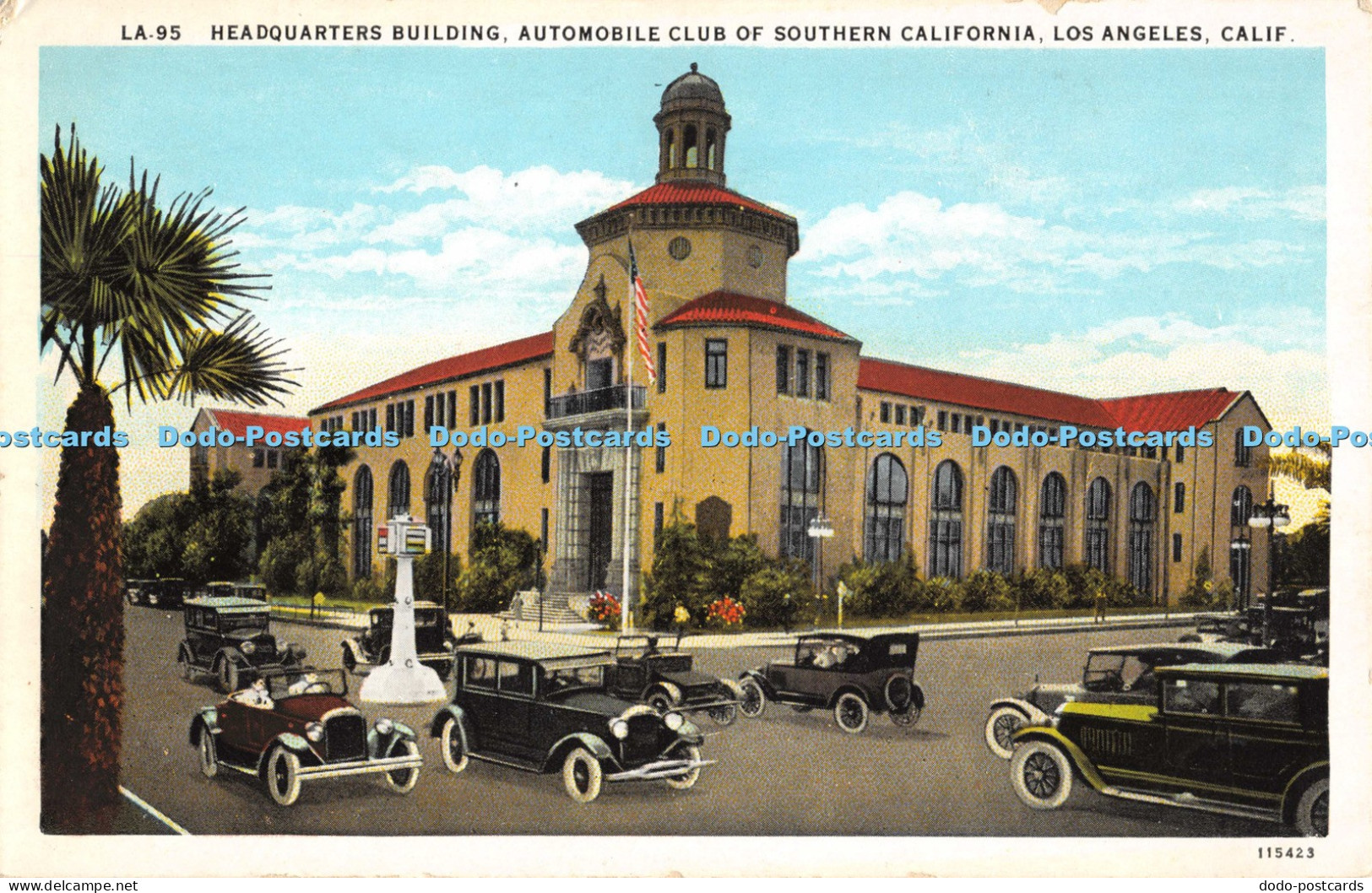 R044423 Headquarters Building Automobile Club Southern California Los Angeles Ca