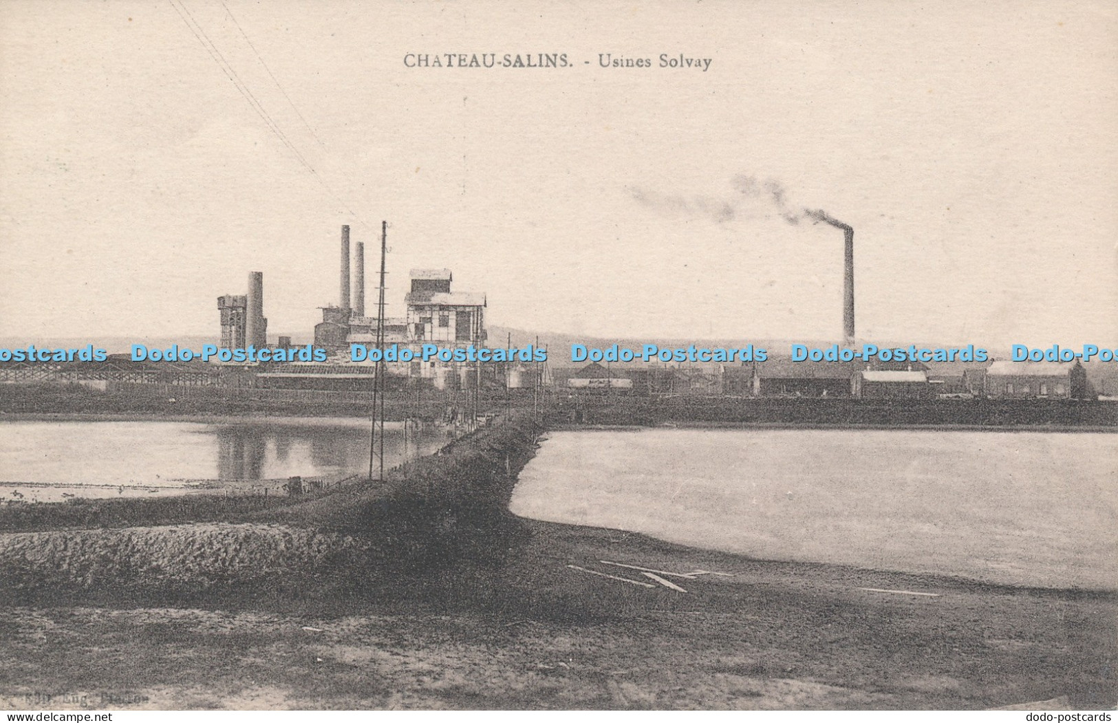R045630 Chateau Salins Usines Solvay P Bonnevie