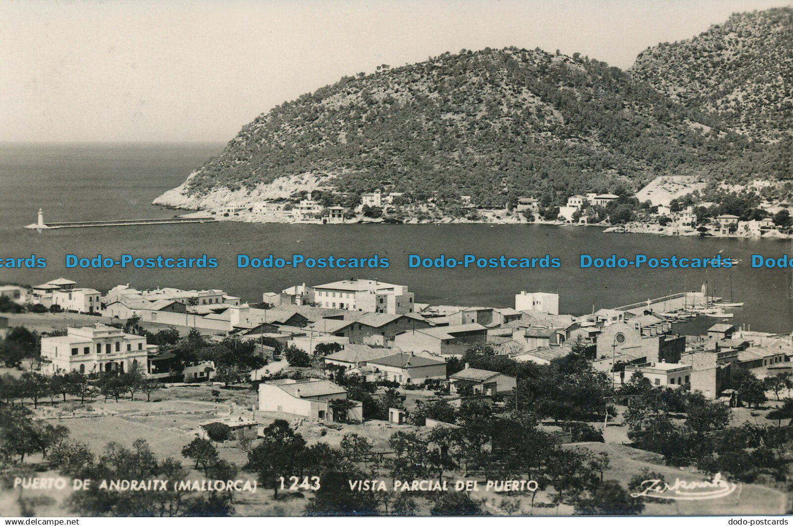 R045712 Puerto de Andraitx. Mallorca. Vista Parcial del Puerto. Zerkowitz
