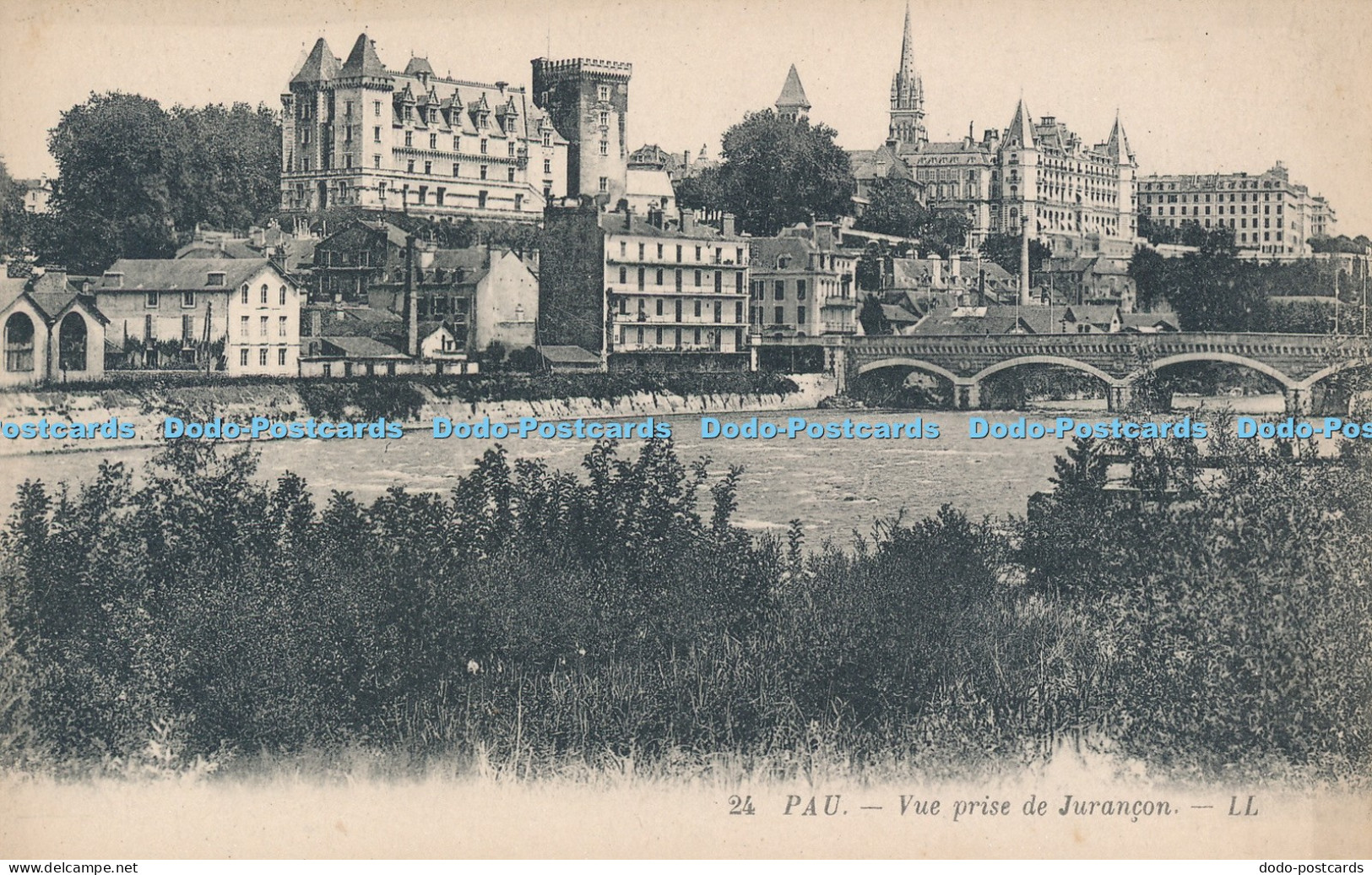 R046408 Pau Vue Prise de Jurancon Levy Fils No 24