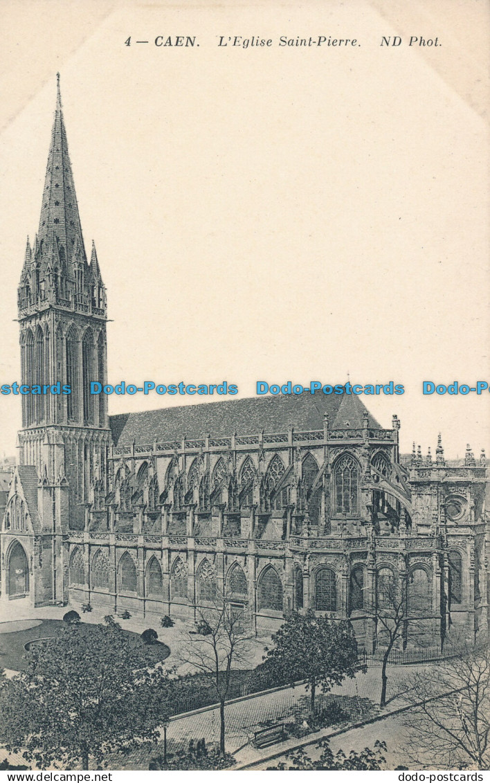 R046609 Caen. L Eglise Saint Pierre. No 4