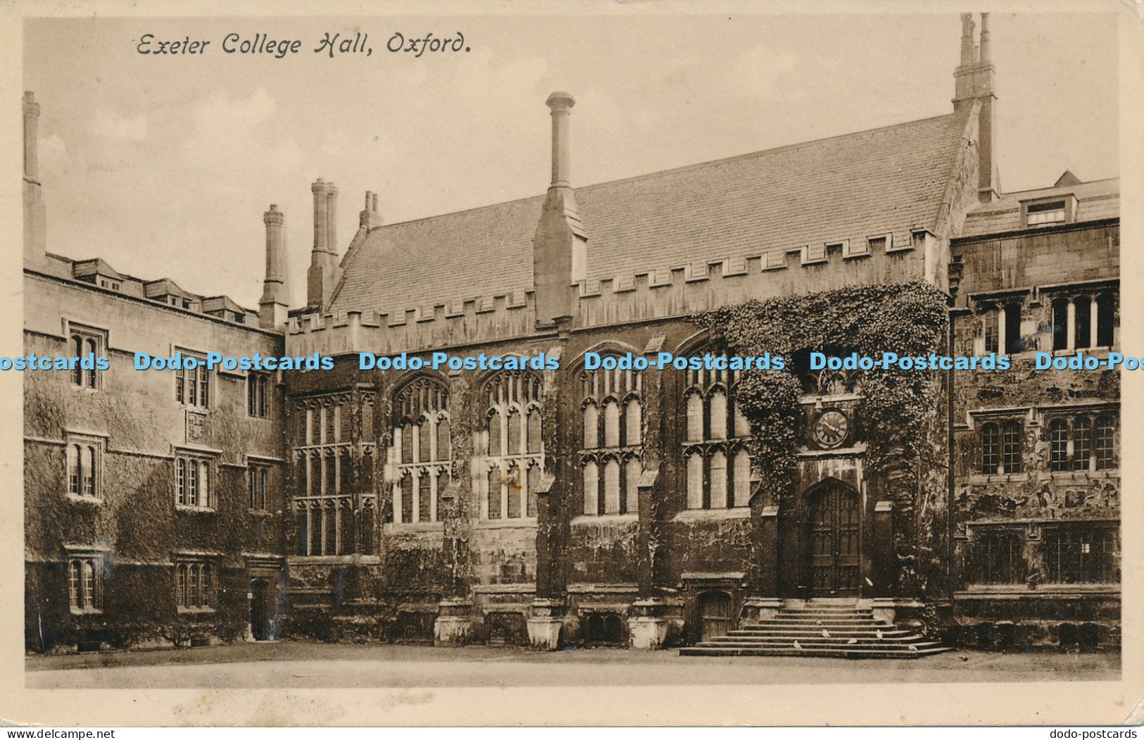 R047269 Exeter College Hall Oxford Oxford Times 1922