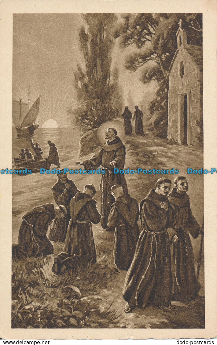 R047307 S. Francesco che Invia i Suoi Discepoli alla Conquista del Mondo Infedel