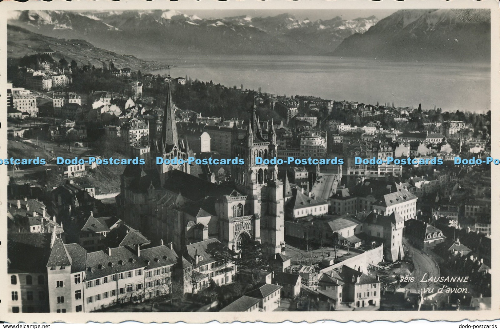 R047447 Lausanne vu d Avion Perrochet