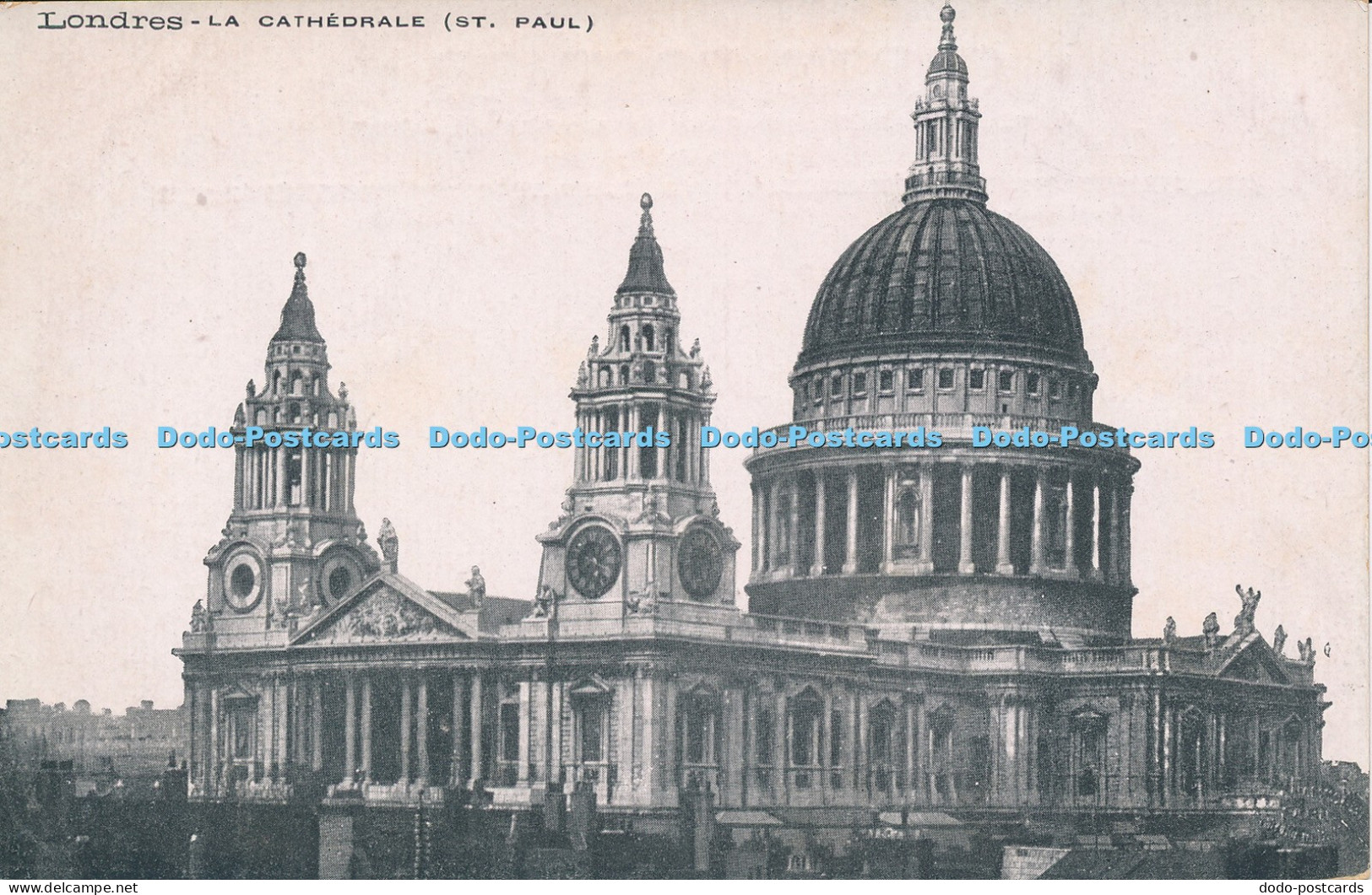 R048197 Londres La Cathedrale St Paul