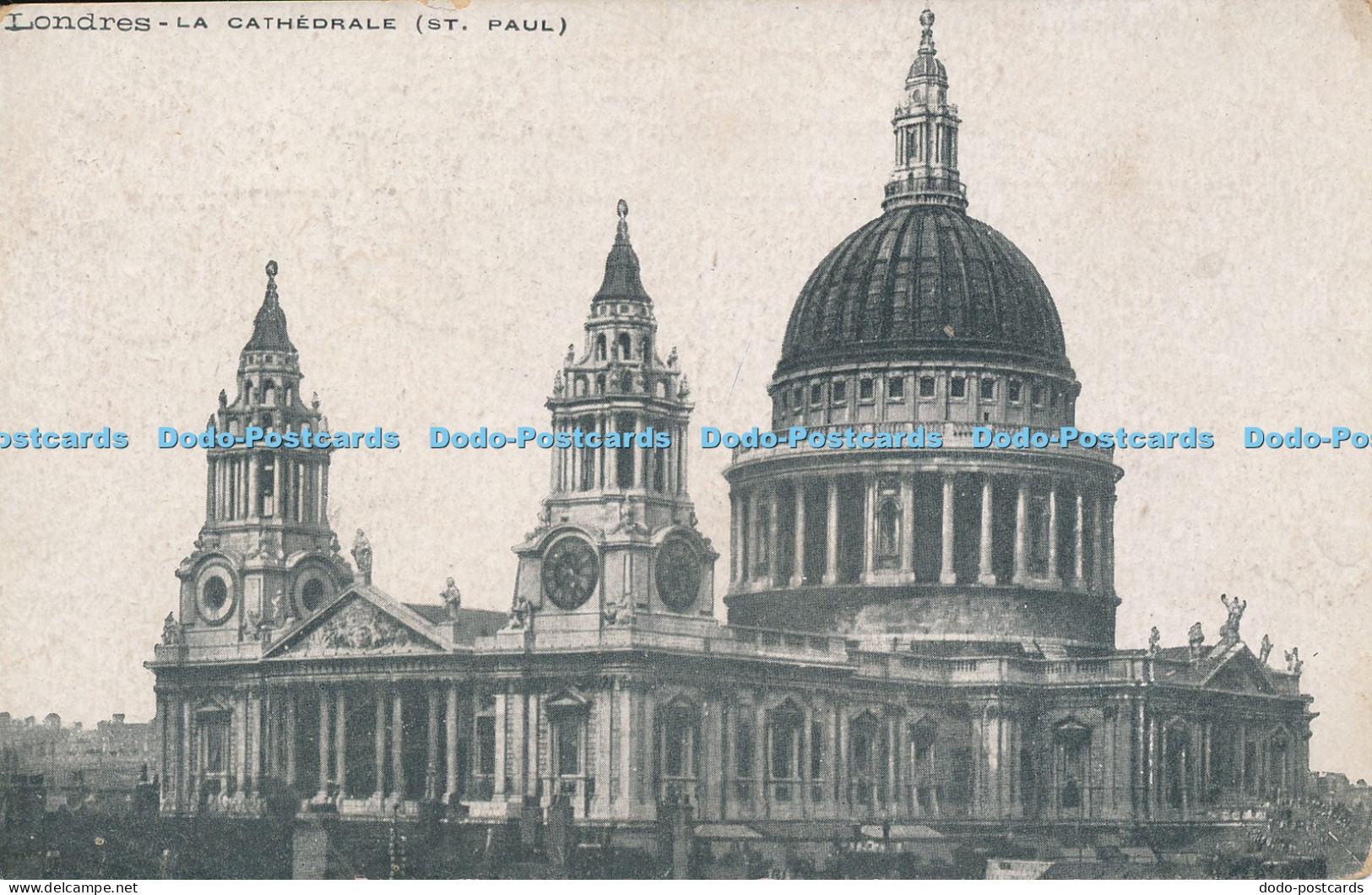 R048975 Londres La Cathedrale St Paul