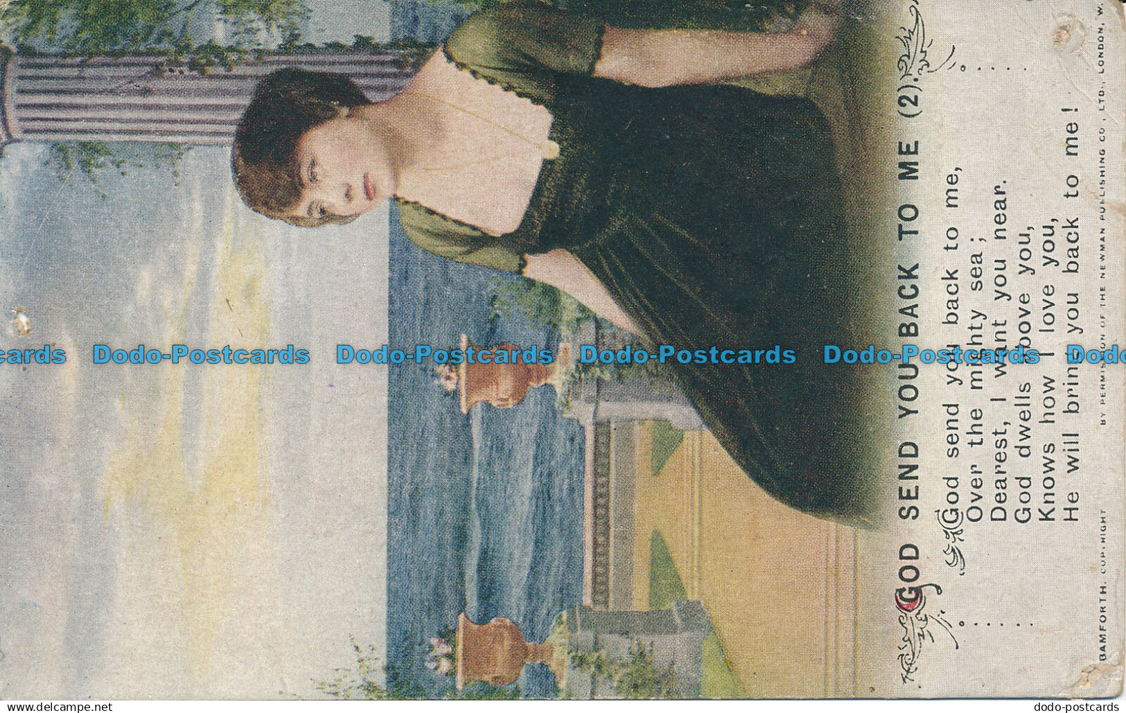 R049511 God Send You Back to Me. Woman. Bamforth