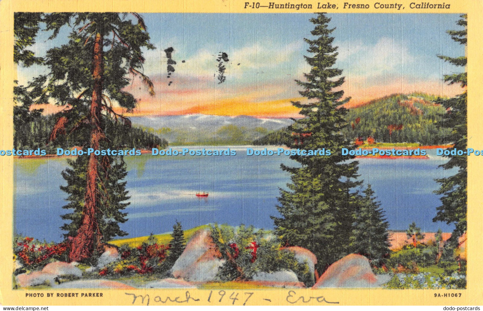 R054029 Huntington Lake Fresno County California Robert Parker 1947