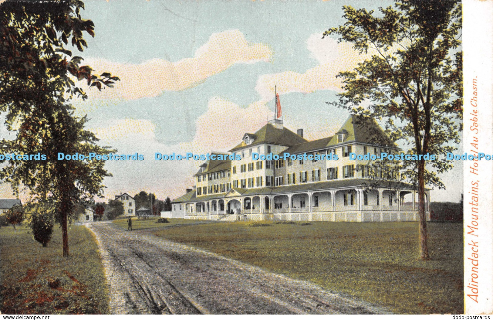 R054078 Adirondack Mountains Hotel Au Sable Chasm Hugh C Leighton
