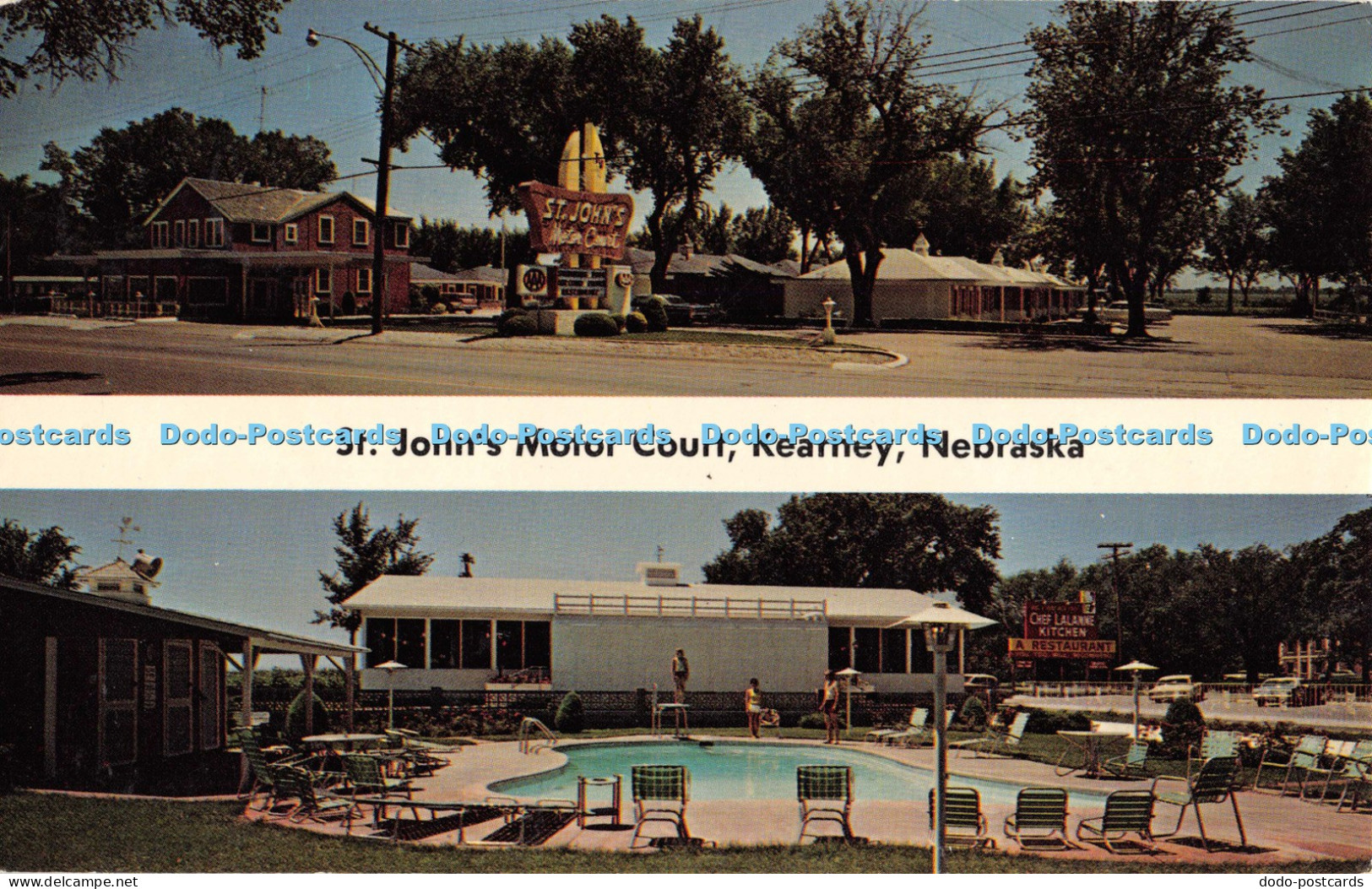 R054109 St Johns Motor Court Kearney Nebraska Tom Reed 1968
