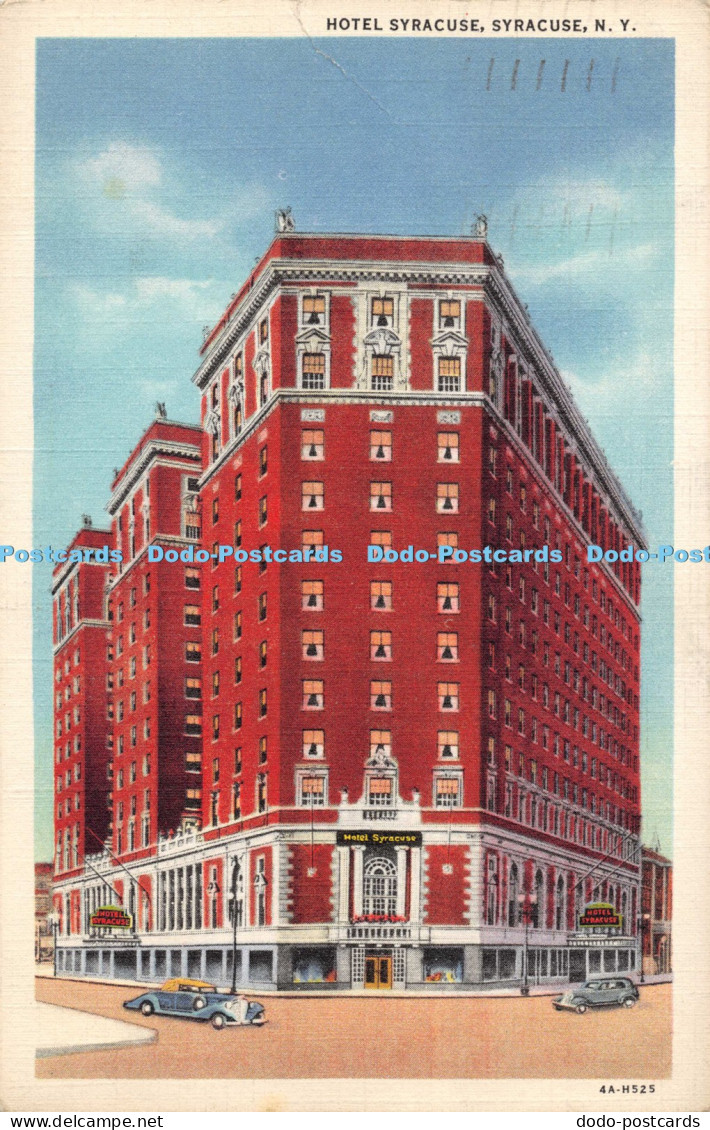 R054452 Hotel Syracuse Syracuse N Y WM Jubb 1934