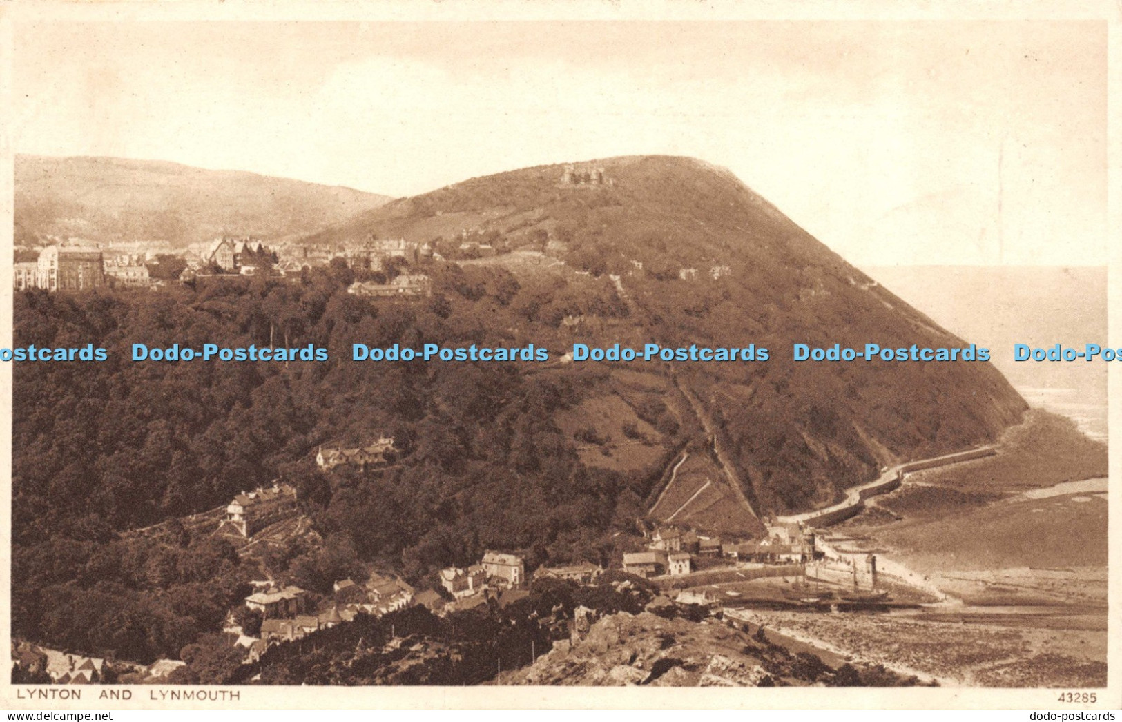 R058245 Lynton and Lynmouth Photochrom