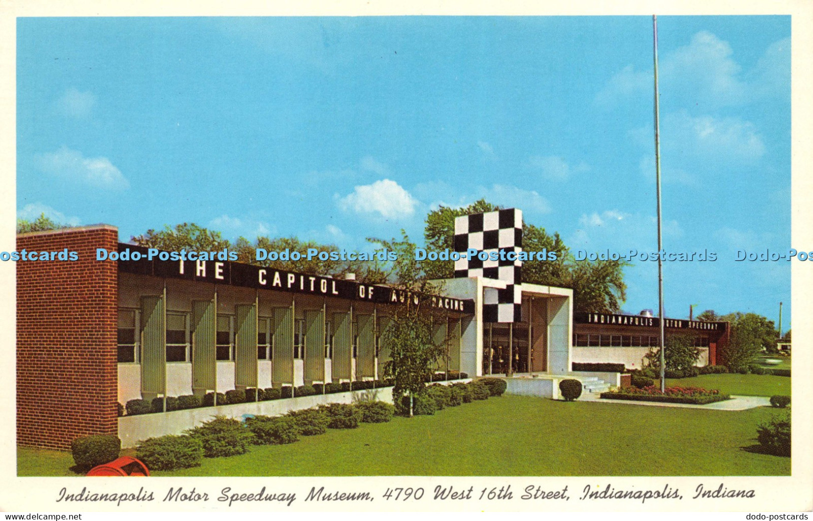 R058930 Indianapolis Motor Speedway Museum 4790 West 16th Street Indianapolis In